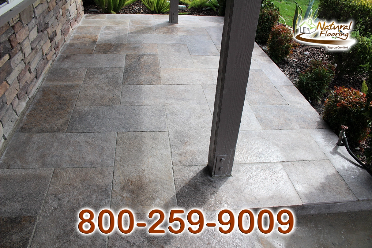 Slate Porch Tile Floor