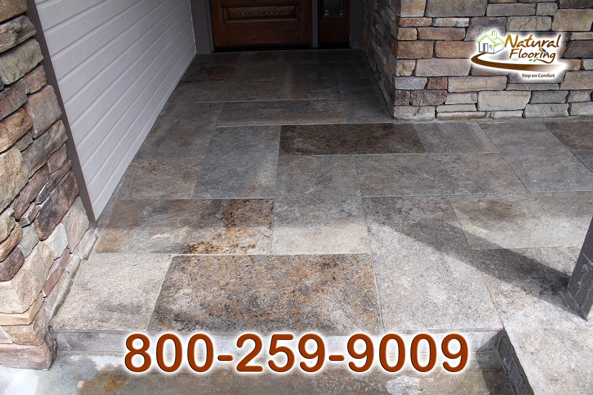 Slate Porch Tile Floor