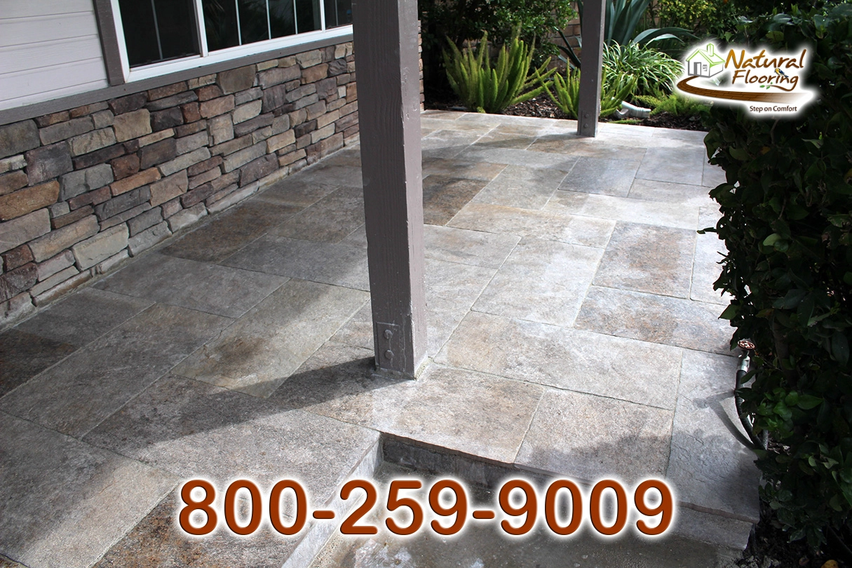 Slate Porch Tile Floor