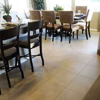 Porcelain Tile Dining Room 3