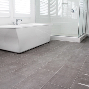 Bathroom 12x24 Tile Floor 5