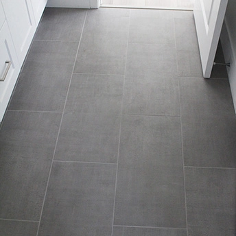 Bathroom 12x24 Tile Floor 8