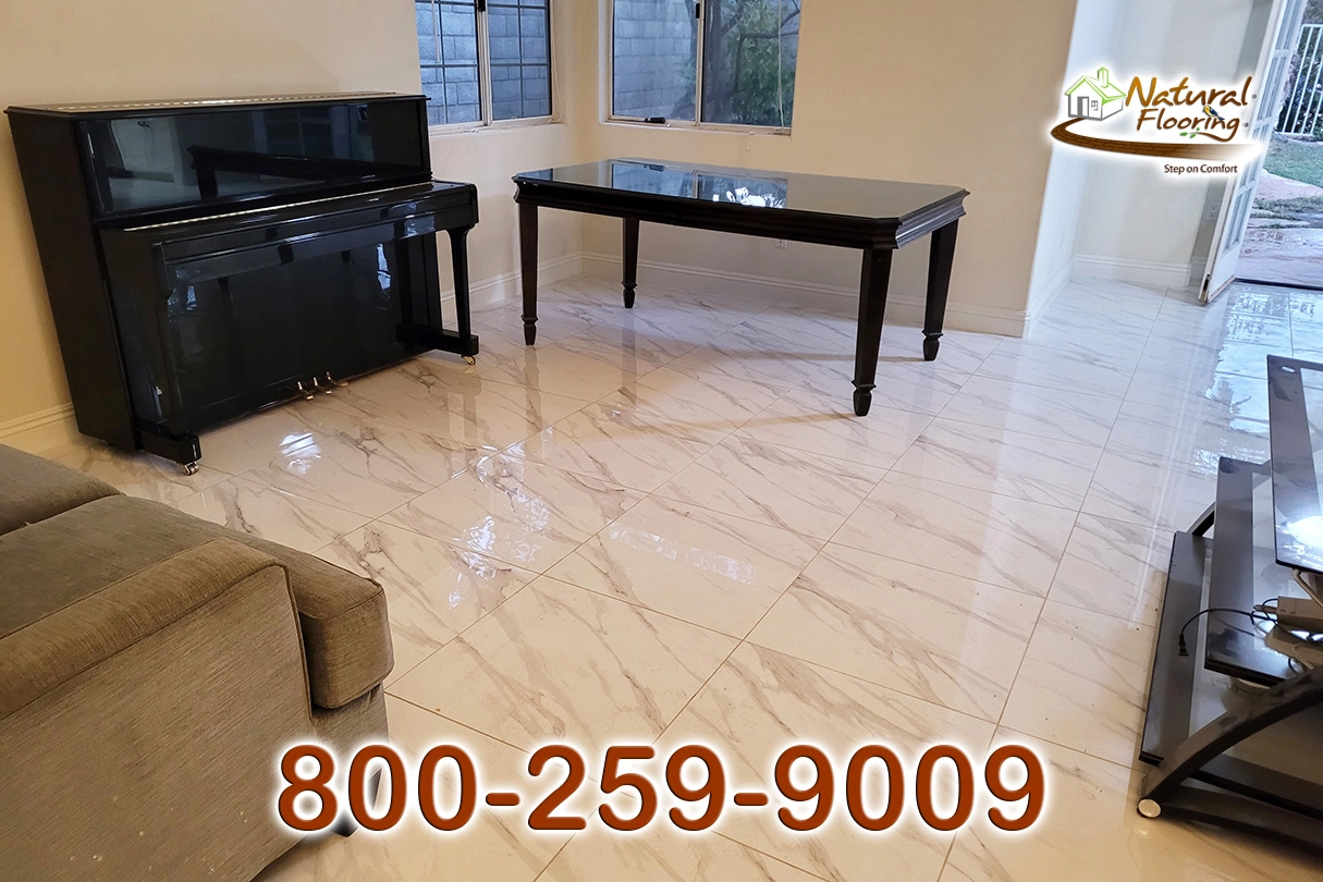 Large Format Tile Floor