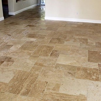 Travertine Beige Versailles Floor 6