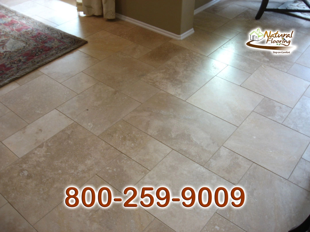 Smooth Kitchen Versailles Travertine Floor
