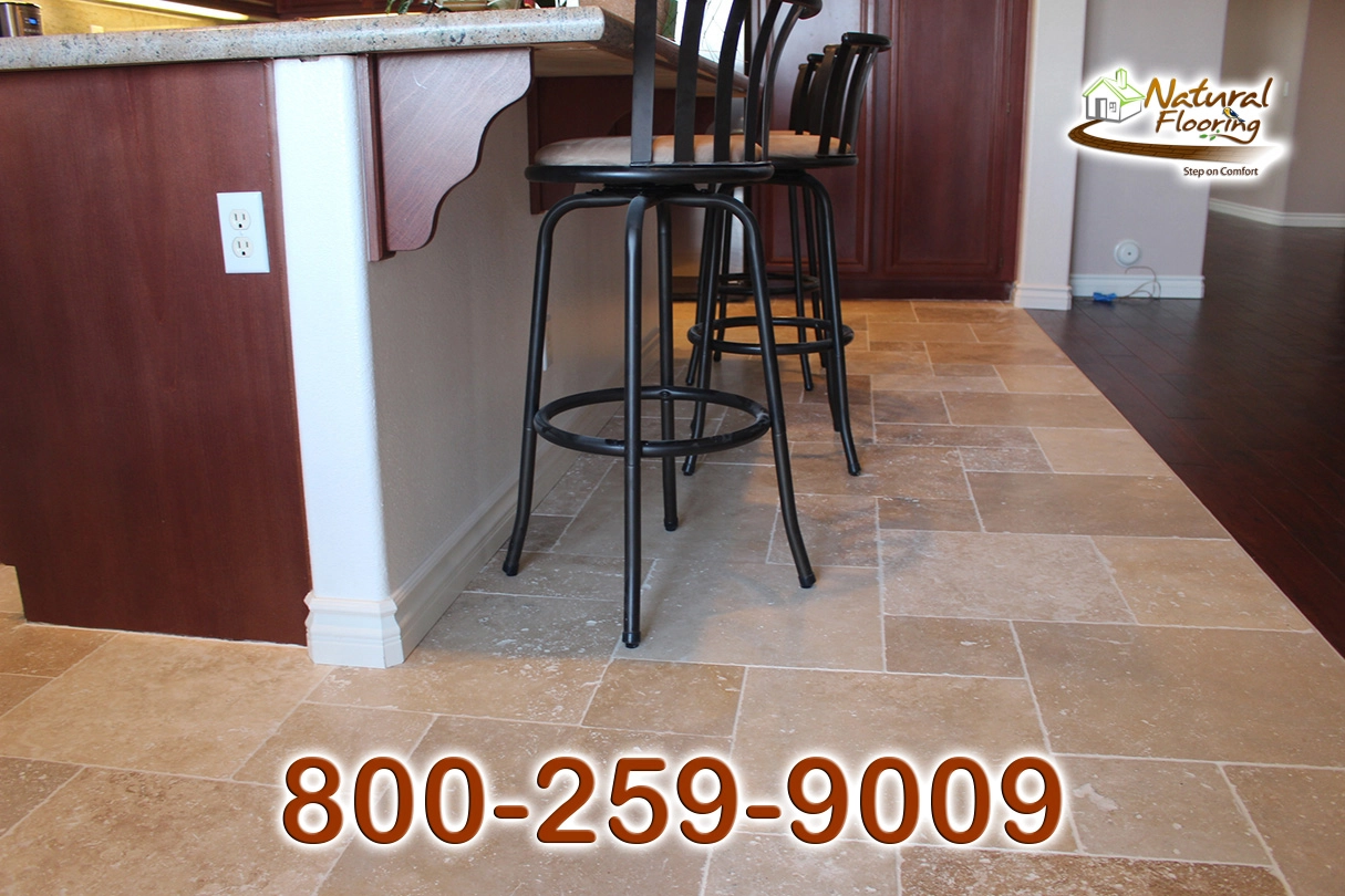 Kitchen Versailles Travertine Floor