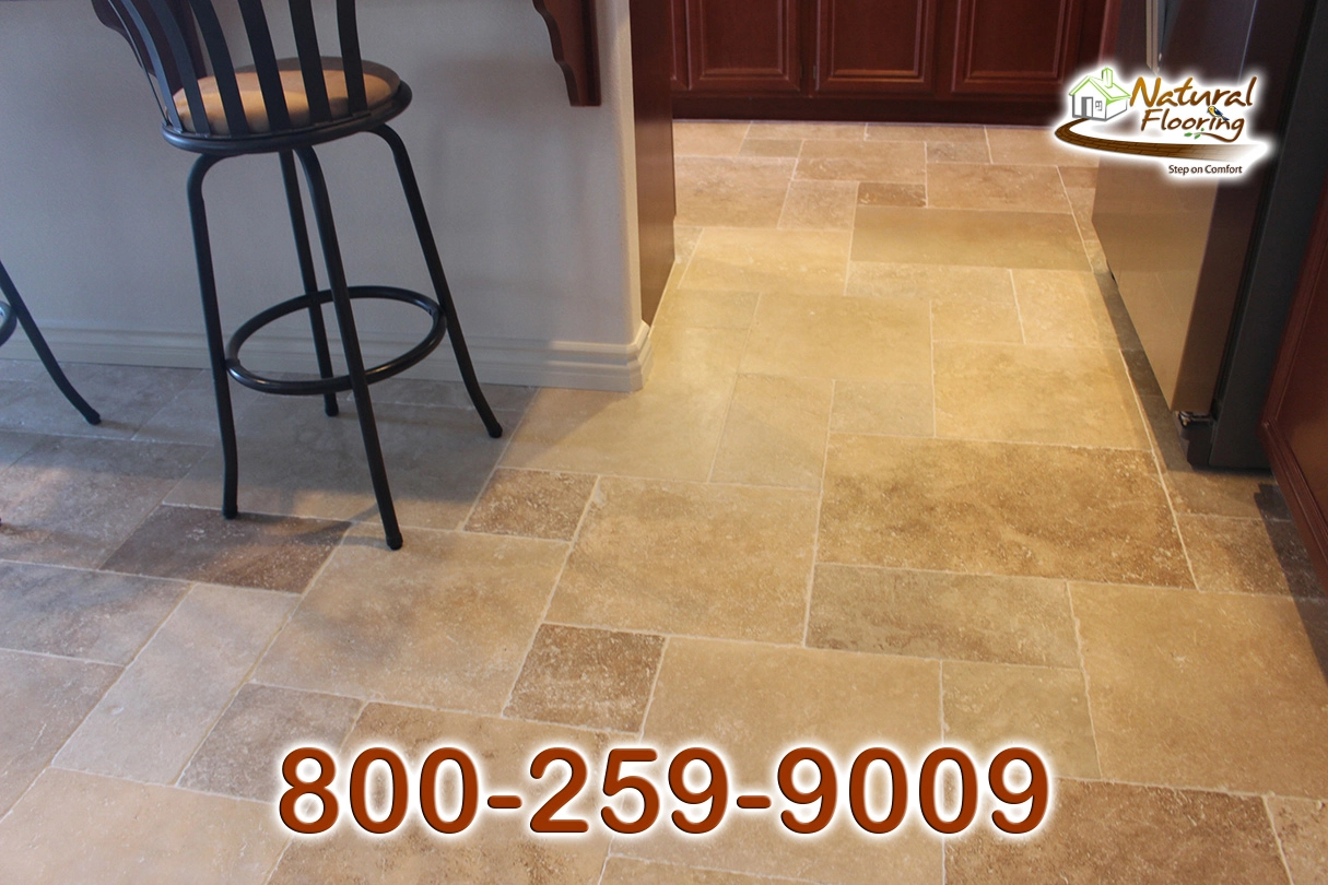 Kitchen Versailles Travertine Floor