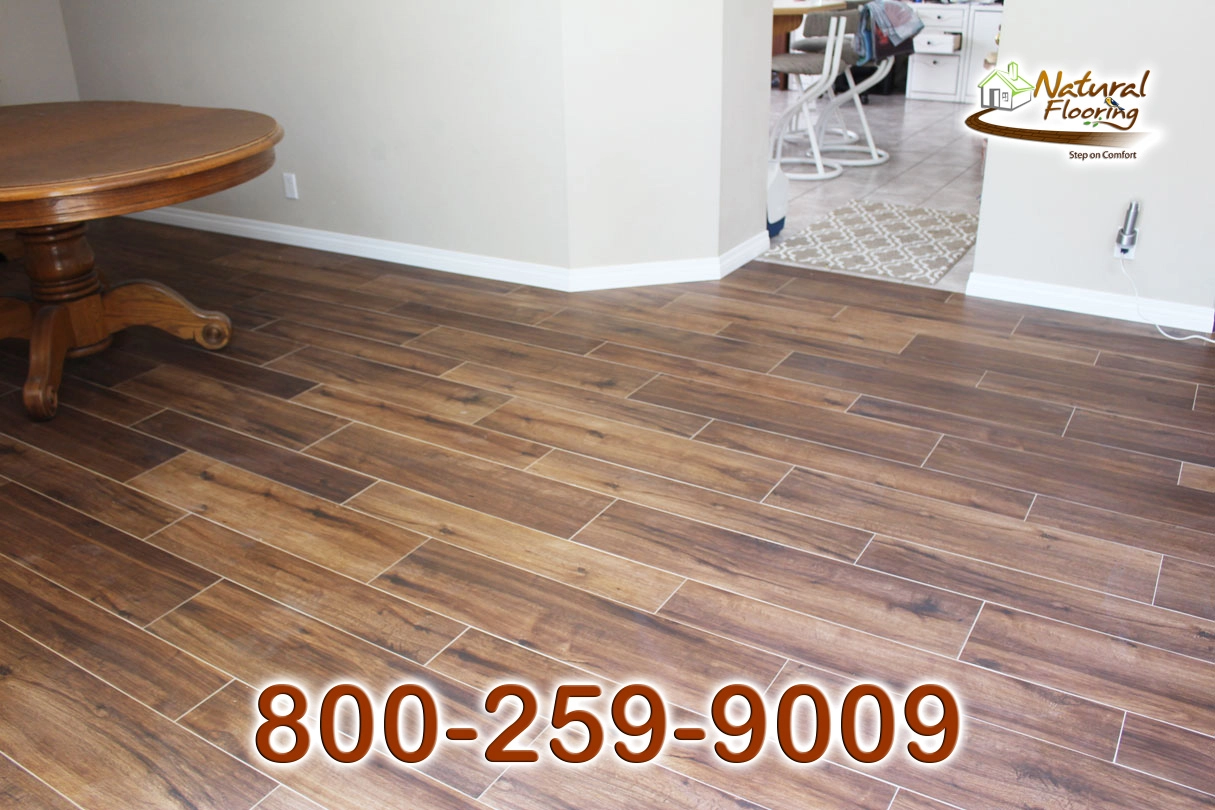 Walnut Wood Tile Floor