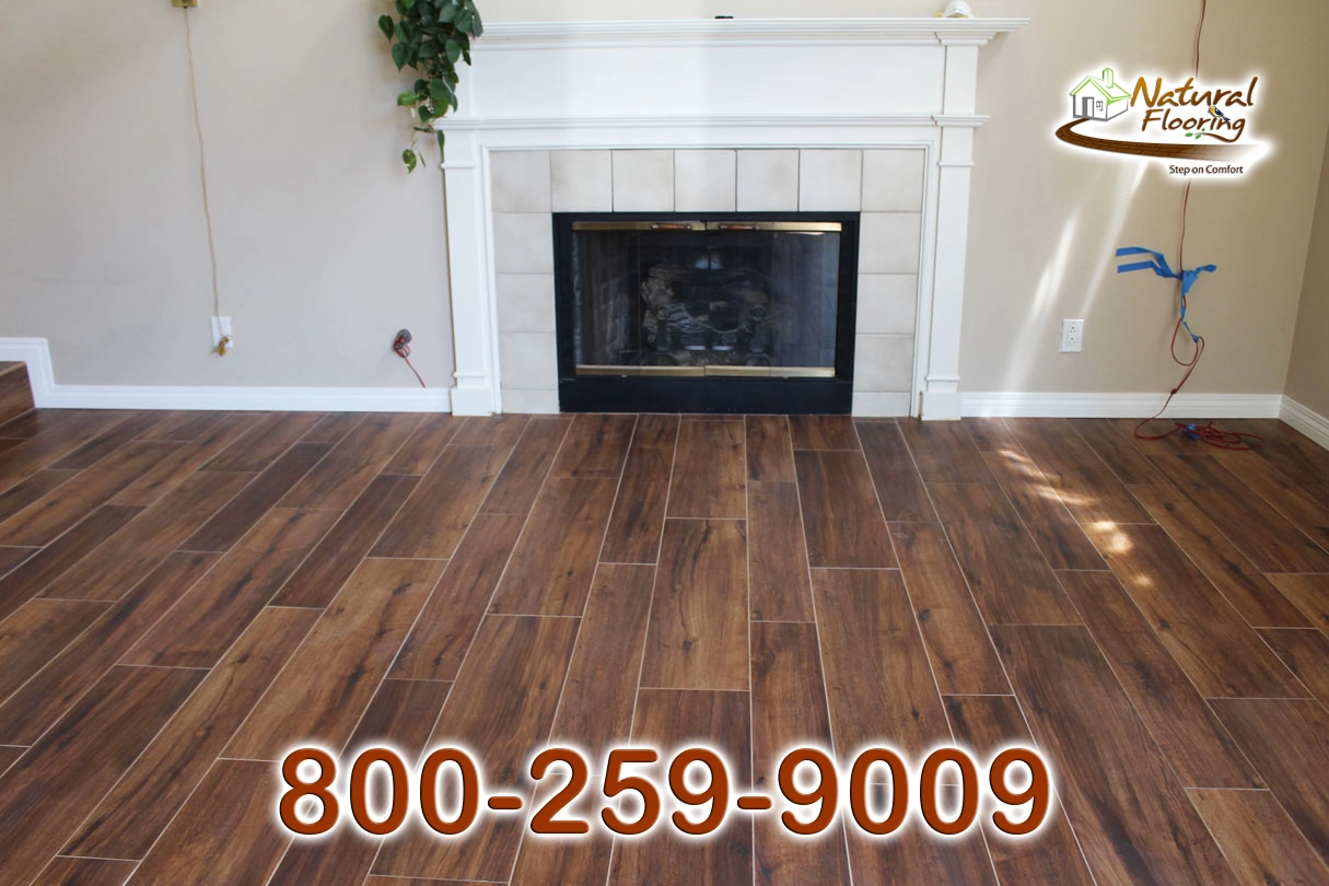 Walnut Wood Tile Floor