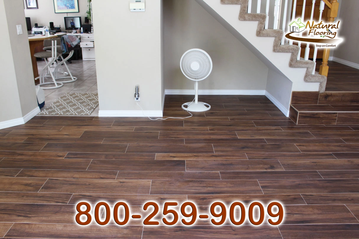 Walnut Wood Tile Floor