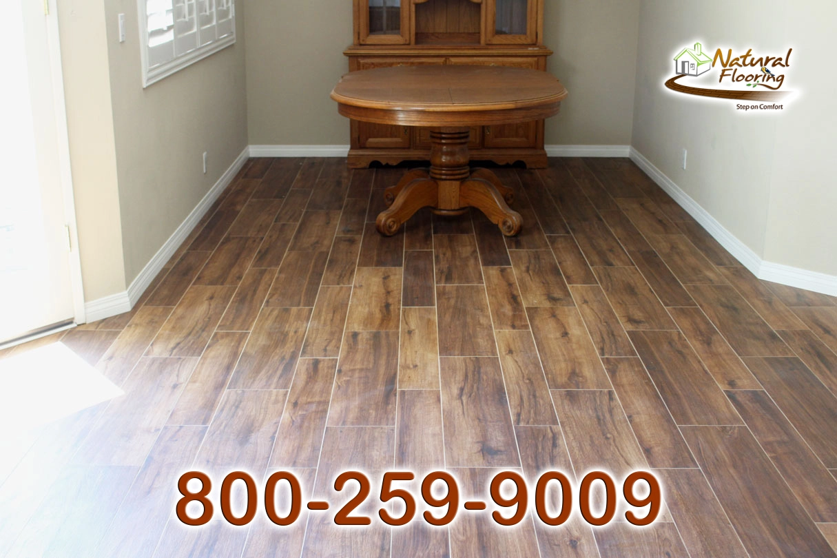 Walnut Wood Tile Floor