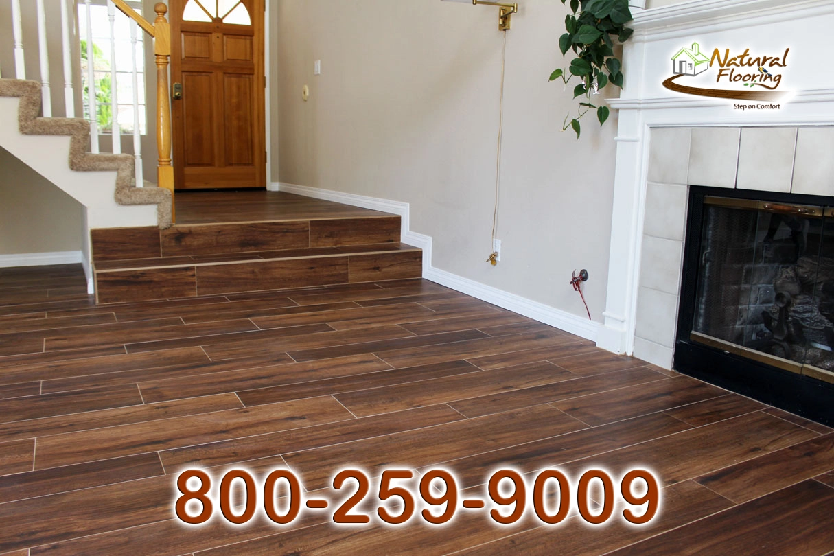 Walnut Wood Tile Floor