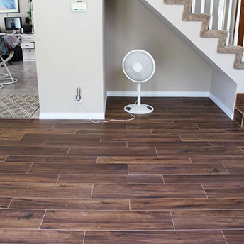 Walnut Wood Tile Floor 5