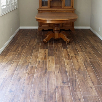 Walnut Wood Tile Floor 6