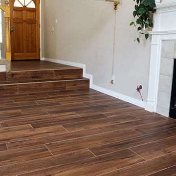 Walnut Wood Tile Floor 7