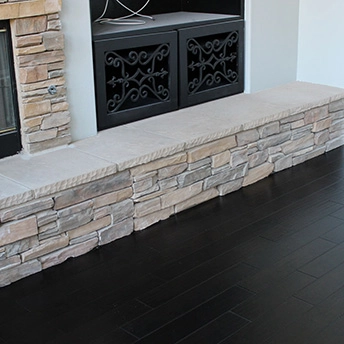 Fireplace Floor Transition 1