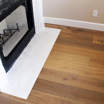 Fireplace Floor Transition 4