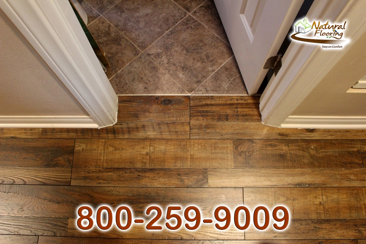 Wood to Tile Paralleled Transition