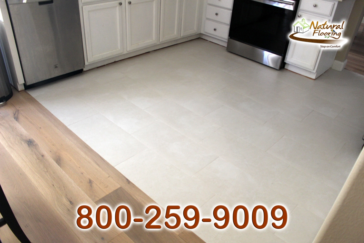 Wood to Tile Paralleled Transition