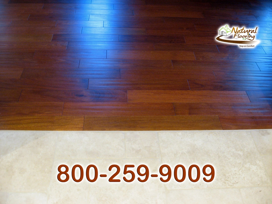 Wood to Tile Paralleled Transition