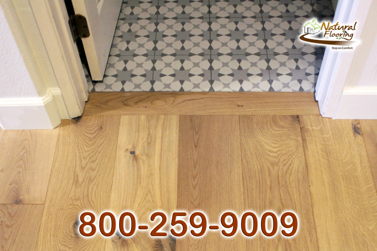 Wood to Tile Vertical Transition