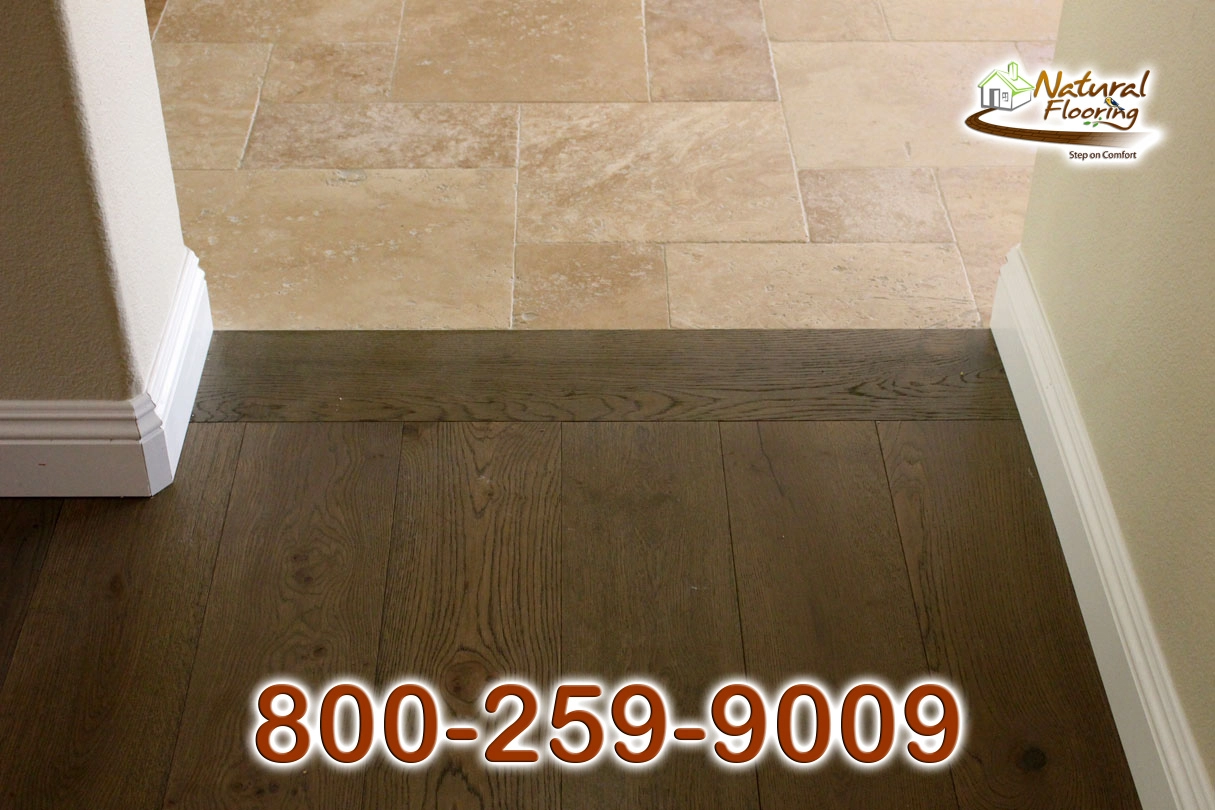 Wood to Tile Vertical Transition