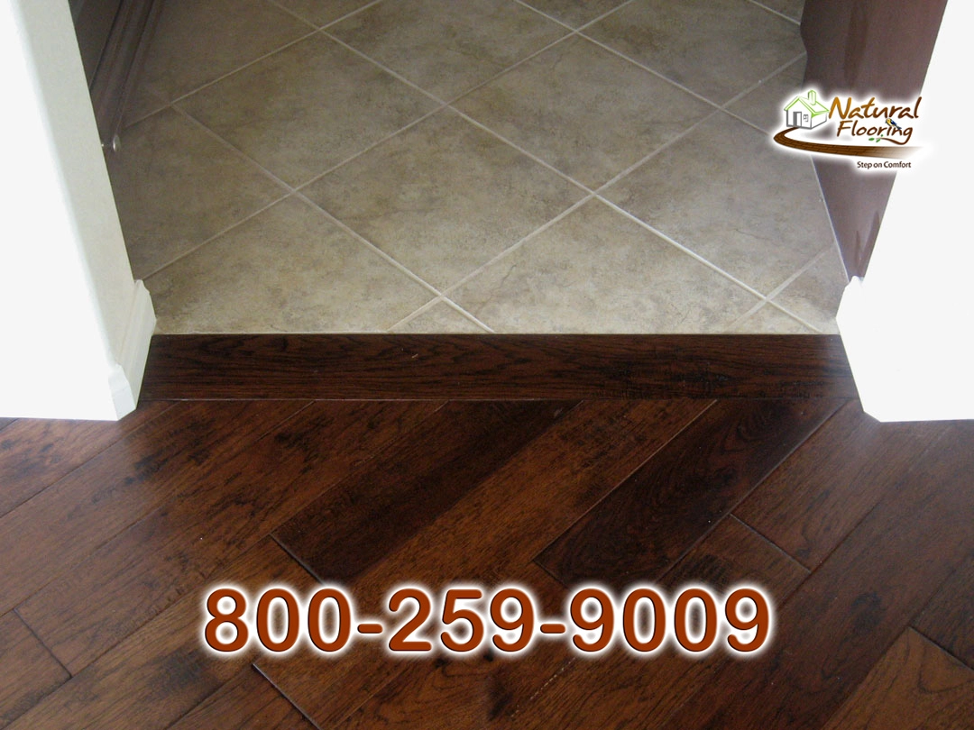 Wood to Tile Vertical Transition