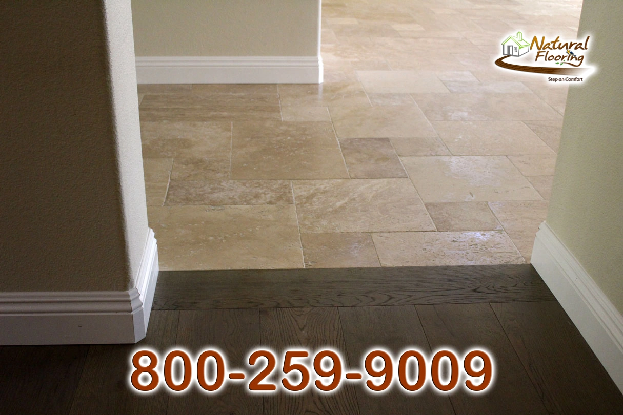 Wood to Tile Vertical Transition