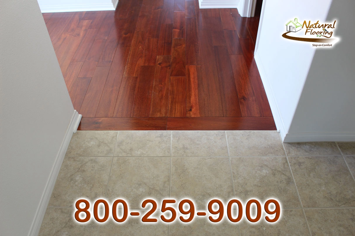 Wood to Tile Vertical Transition