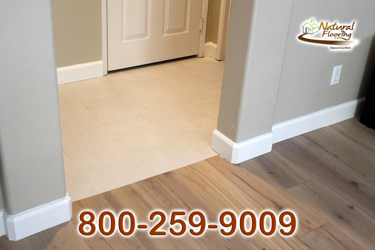 Wood to Tile Vertical Transition