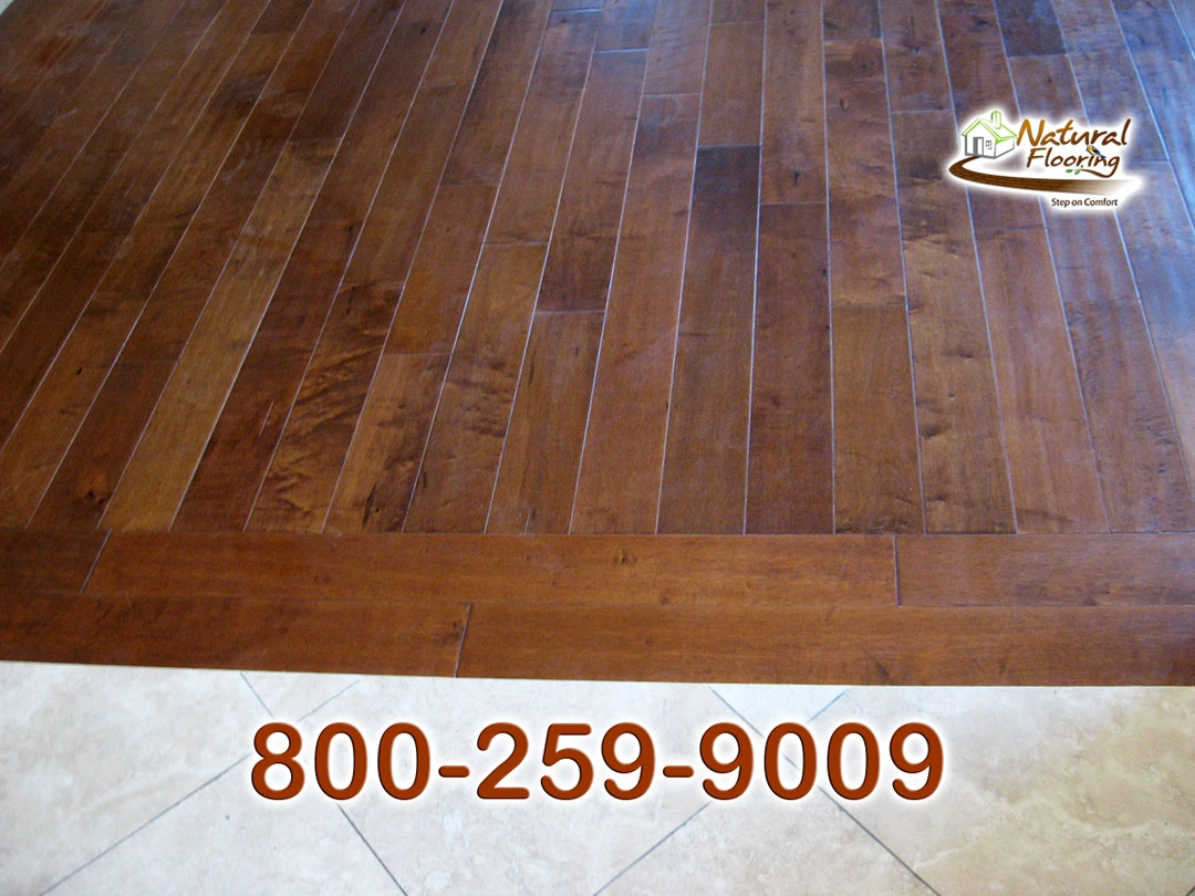 Wood to Tile Vertical Transition