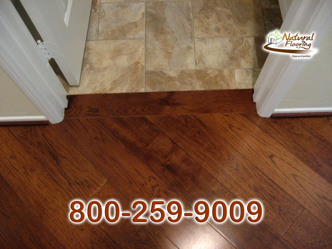 Wood to Tile Vertical Transition