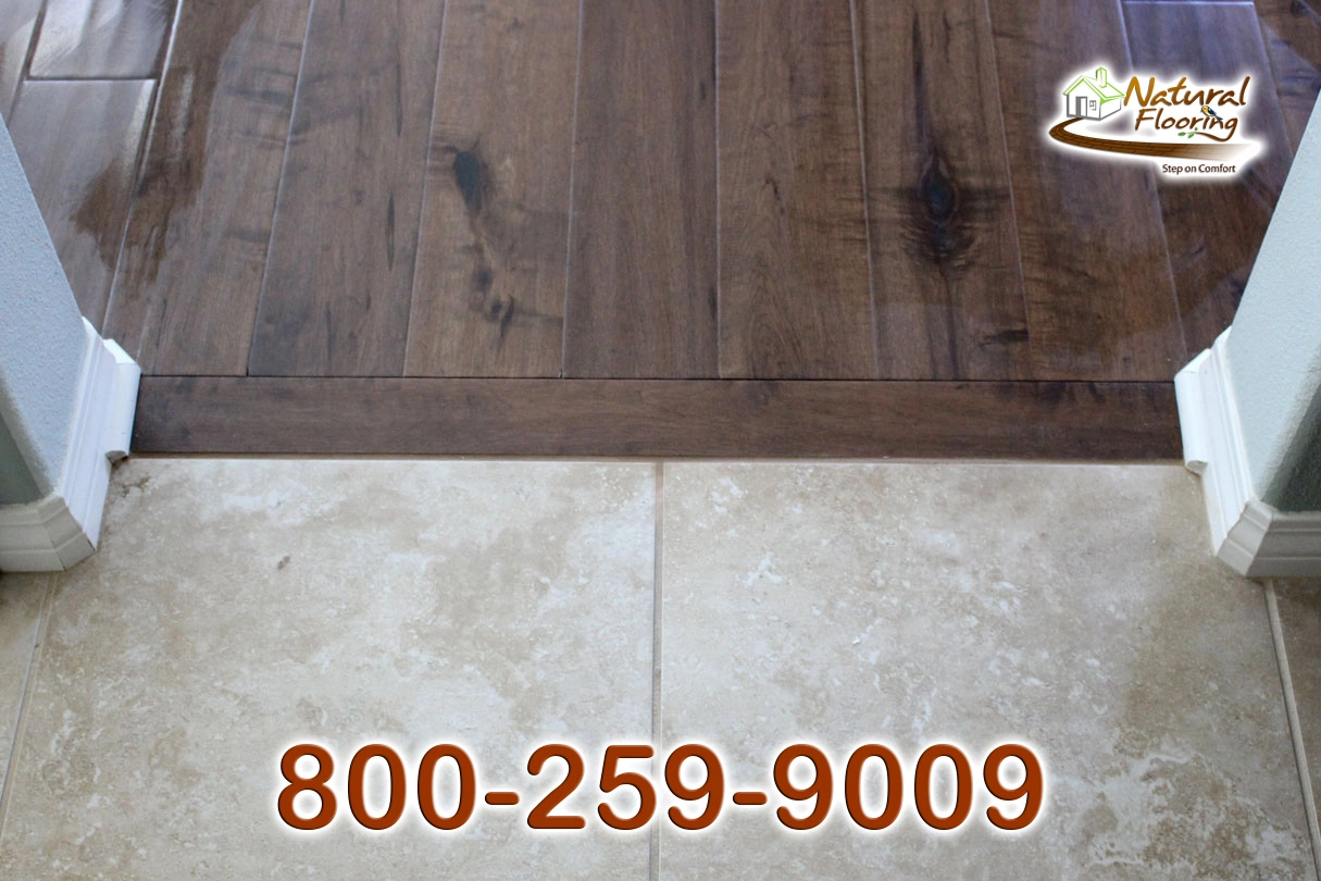 Wood to Tile Vertical Transition