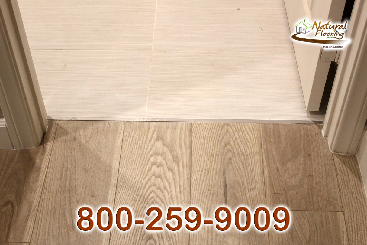 Wood to Tile Vertical Transition